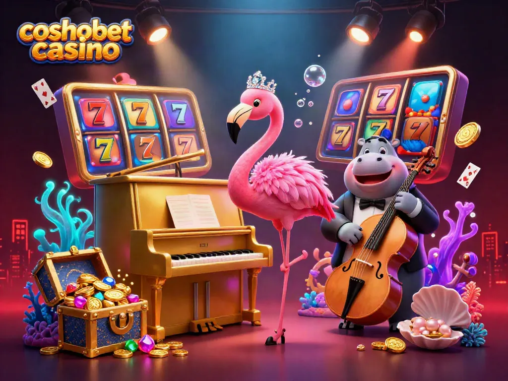 Experience high-energy fun at cosmobet casino with colorful characters and dynamic game elements.