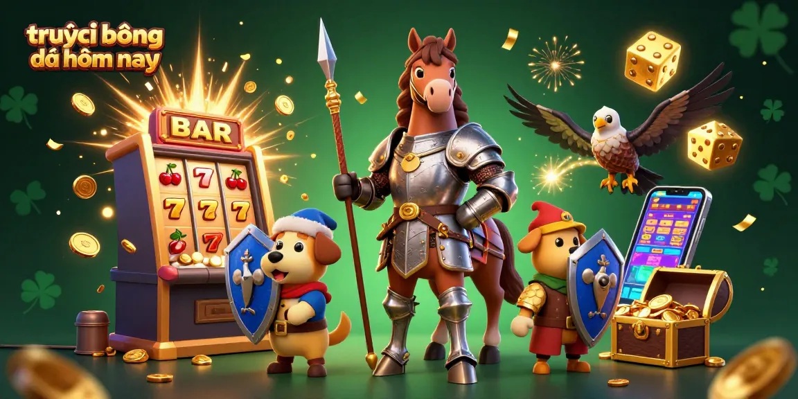Experience trực tiếp bóng đá hôm nay with immersive casino graphics showcasing excitement and winning.