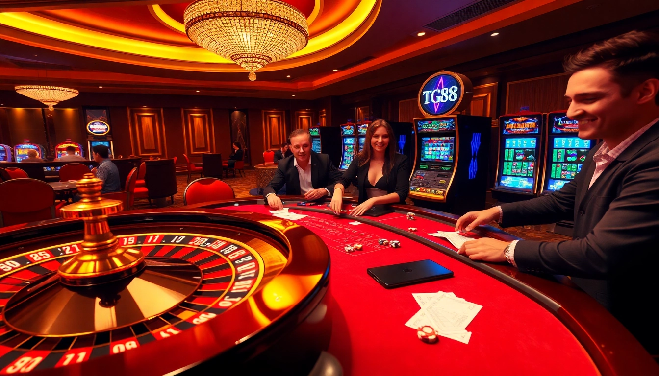Experience the thrill of winning at tg88 with exciting casino games and vibrant atmosphere.