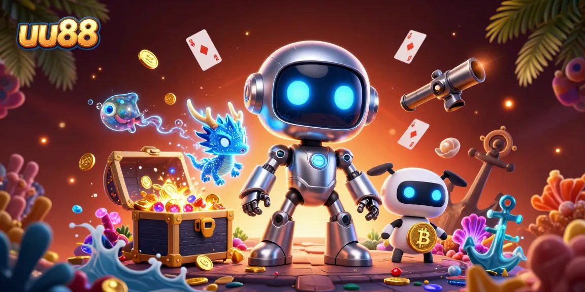Engage in thrilling gaming adventures at uu88 with vivid 3D characters and immersive casino scenes.