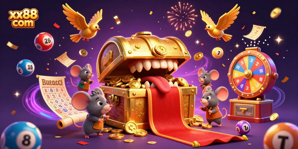 Experience thrilling action with xx88 com's colorful gambling dynamics featuring lottery balls and prizes.