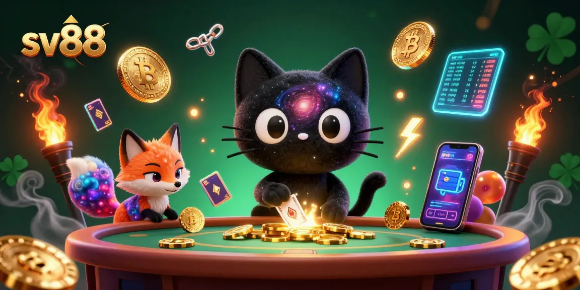 Experience exciting gaming with sv88's cosmic casino features, blending digital currencies and fun!
