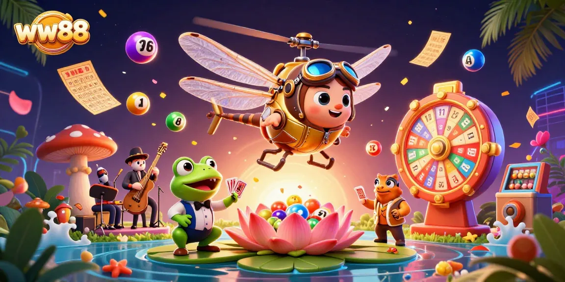 Engage with thrilling lottery action at ww88 with vibrant numbers and casino fun.