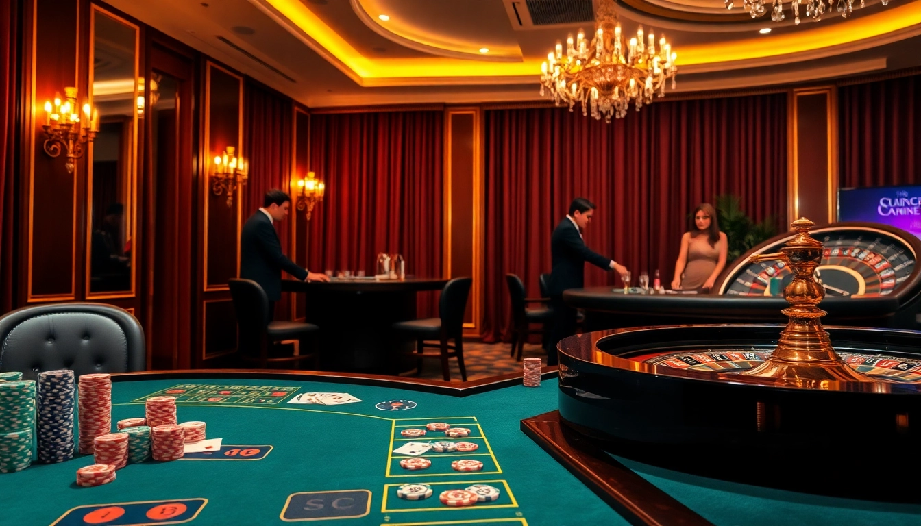 Experience high-stakes excitement at https://mint88.one/ with vibrant poker chips and elegant casino tables.