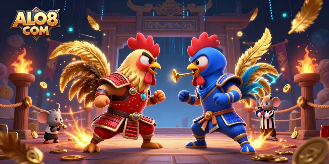 Engage with thrilling bets in ALO8 COM’s electric rooster showdown, where action meets strategy!
