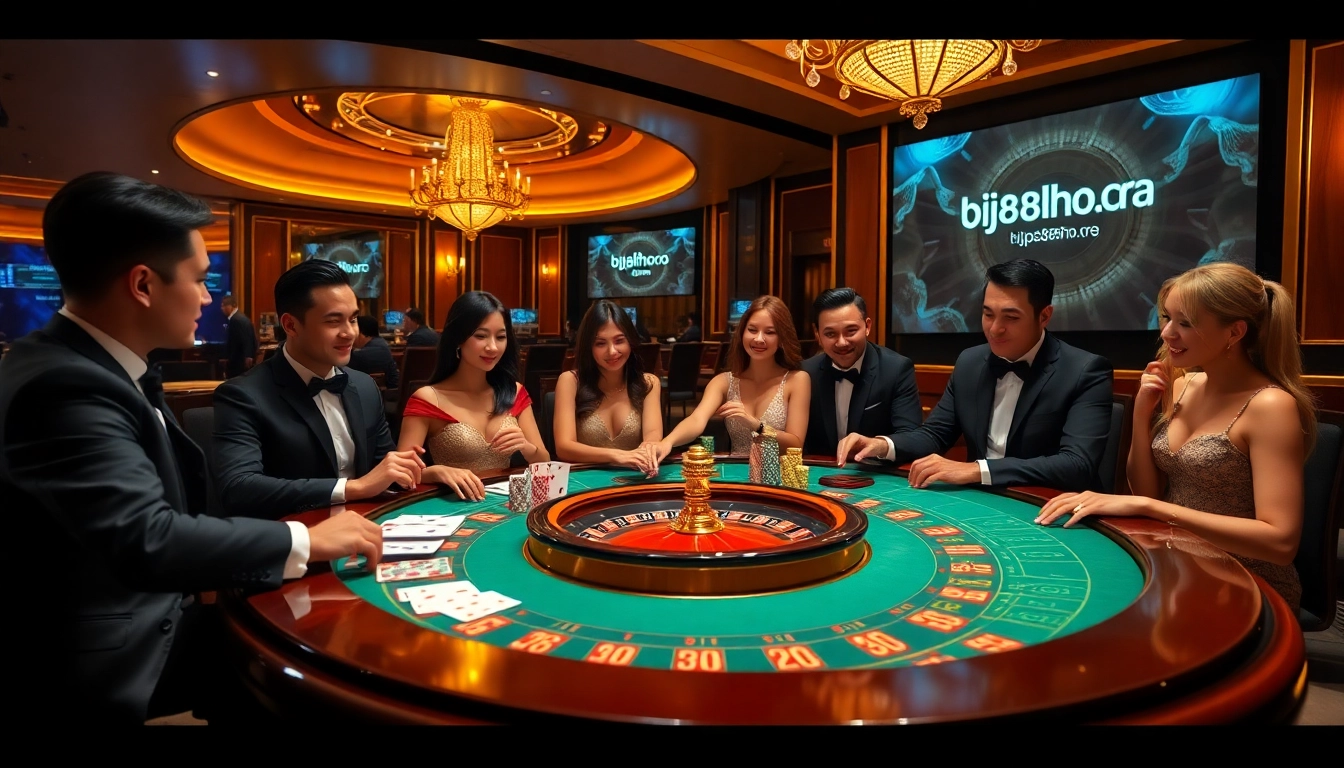 Experience the excitement at https://bj88h.org/ with players winning big at the casino gaming table.