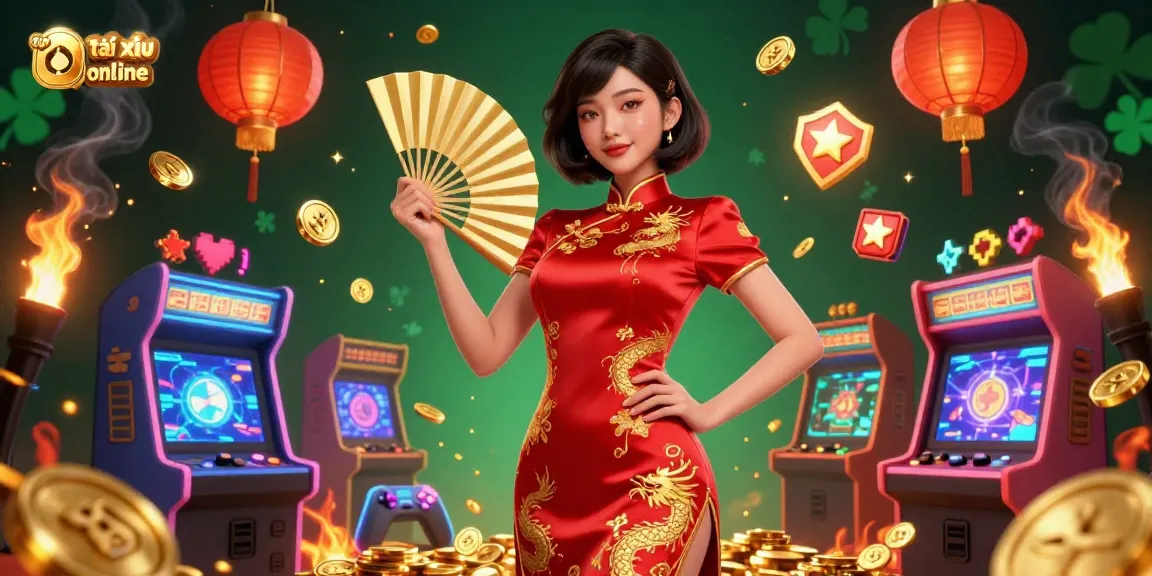 Engage with the app tài xỉu online in an immersive gaming experience with vibrant visuals.
