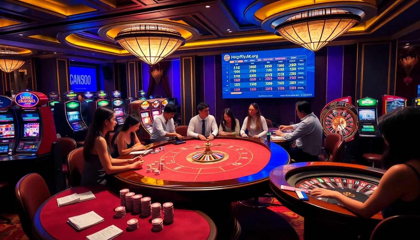 Experience the excitement of high-stakes gaming at https://fly88.ae.org/, featuring classic casino tables and vibrant slot machines.