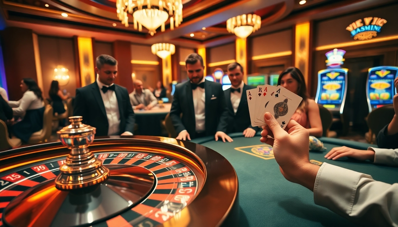 Experience the thrill of gambling at VIPWIN with elegant casino games and vibrant energy.