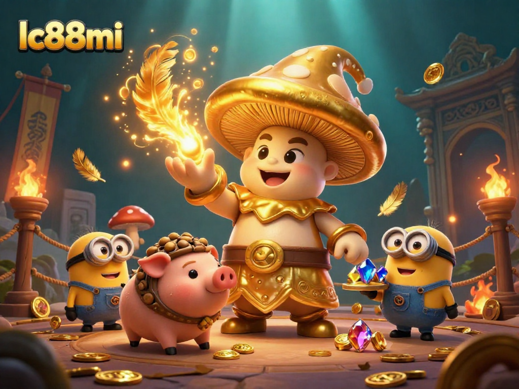 Engage with lc88mi and win big in this vibrant 3D casino world of magic and treasures.
