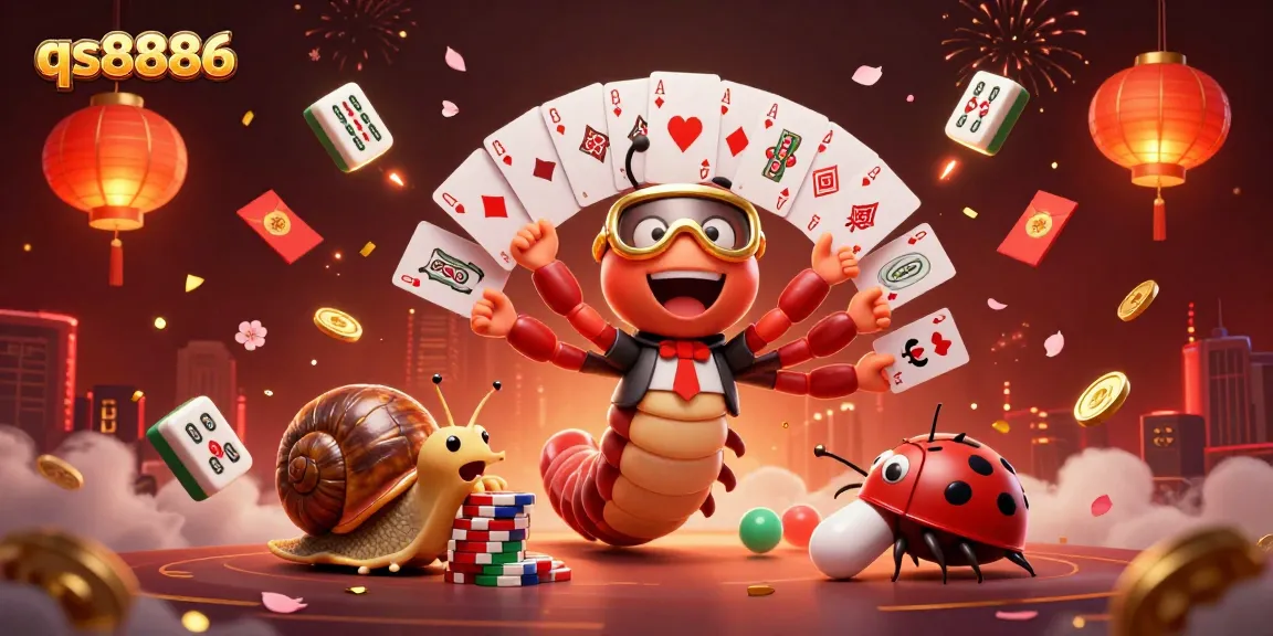 Experience thrilling gameplay with qs8886 featuring a vibrant 3D casino scene and engaging characters.