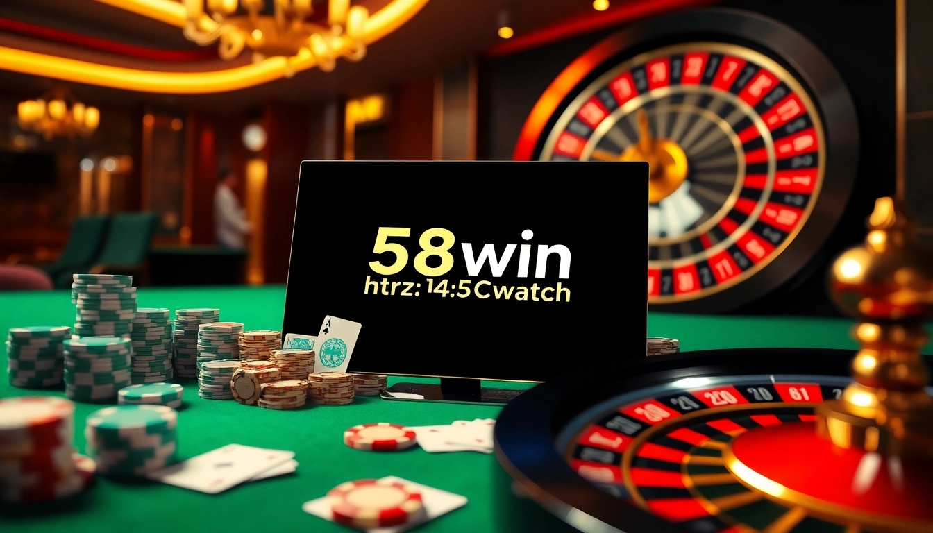 Experience high-stakes action on https://58win.watch/ with captivating casino games and vibrant gaming elements.