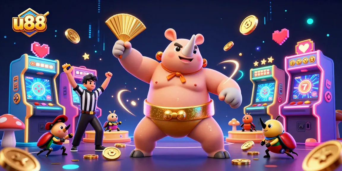 Experience thrilling wins at u88 with vibrant casino games and dynamic illustrations.