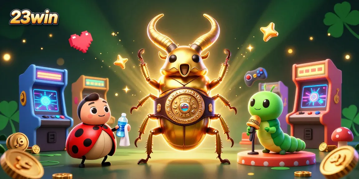 Engage in thrilling gameplay at 23win, featuring a vibrant casino showdown with colorful gaming elements and rich 3D visuals.