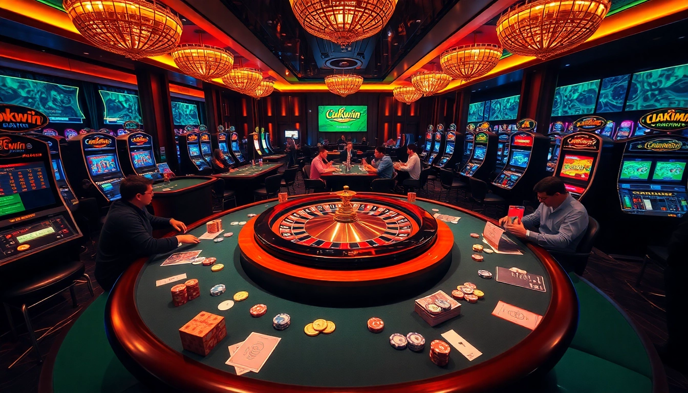 Experience the thrill of Liên minh okwin at this vibrant casino featuring dynamic gameplay and luxurious tables.