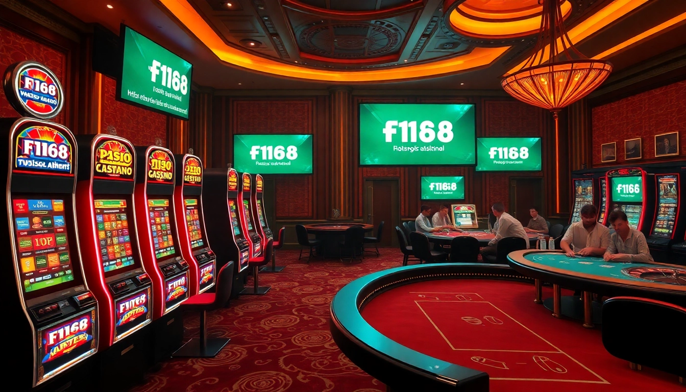 Spin the roulette wheel and play poker at https://f168.sarl/ for thrilling online gambling experiences!