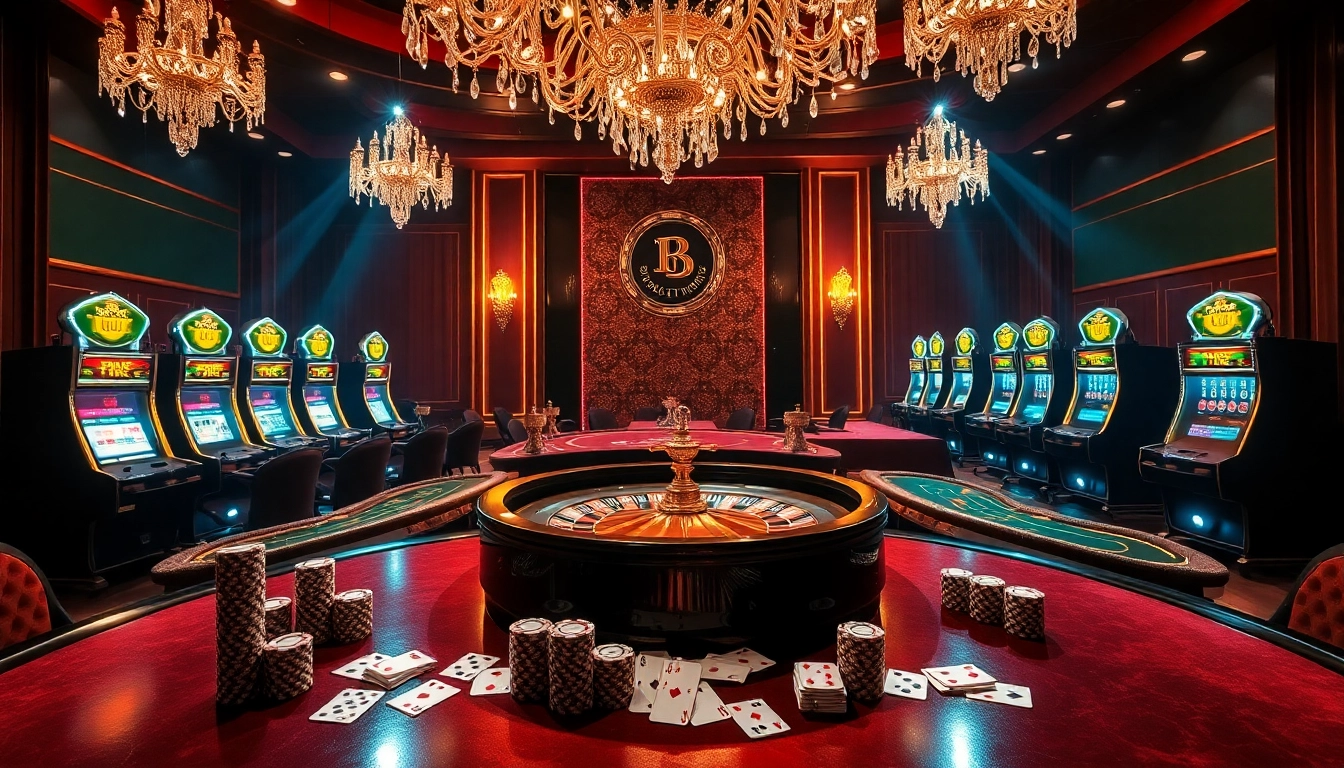 Engage with the thrilling atmosphere of KK55 casino featuring dynamic games and luxurious designs.