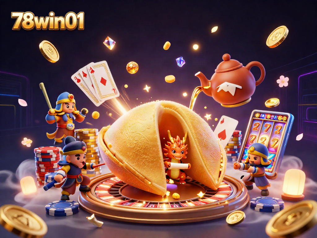 Engage in thrilling gaming with 78win01's fantasy casino characters and dynamic gameplay visuals.