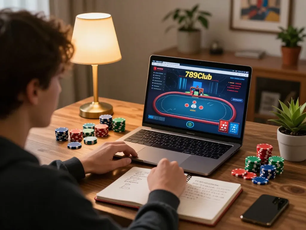 Experience thrilling online poker at 789Club, with engaging strategy notes and a lively gaming atmosphere.
