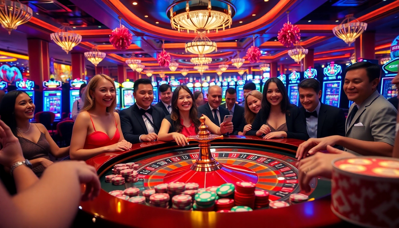 Experience the excitement of roulette at cm88.com, where thrilling gameplay and vibrant casino atmospheres await.