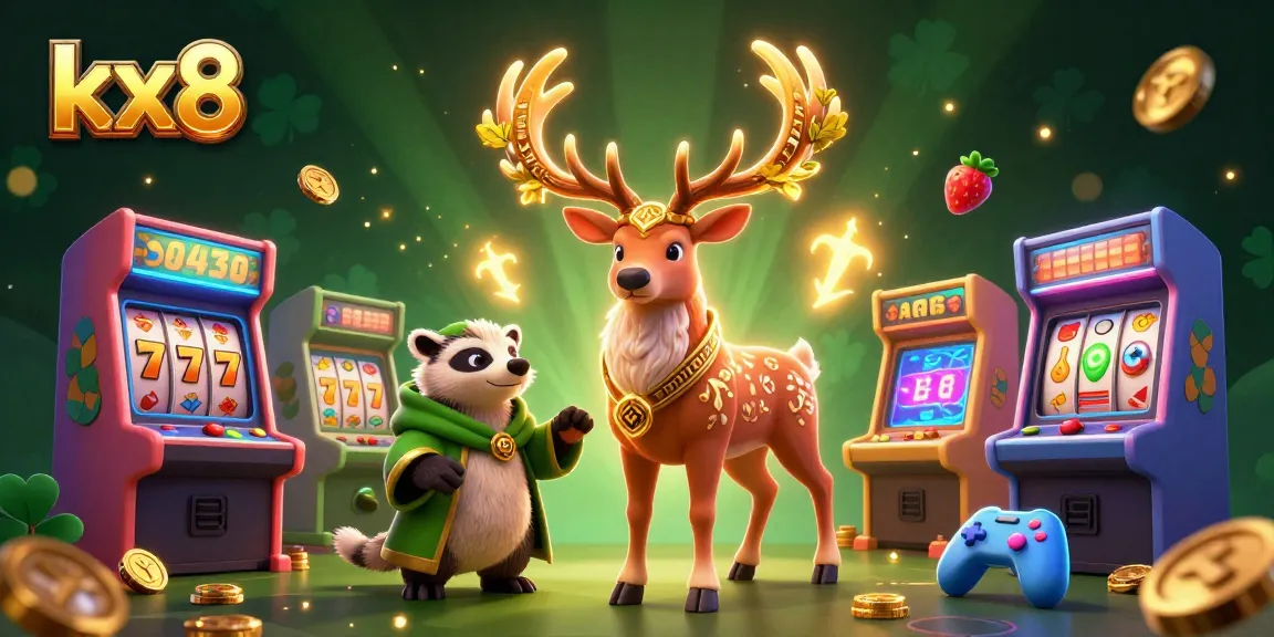 Engage with kx8's exciting slot games featuring vibrant characters and dynamic gaming elements.