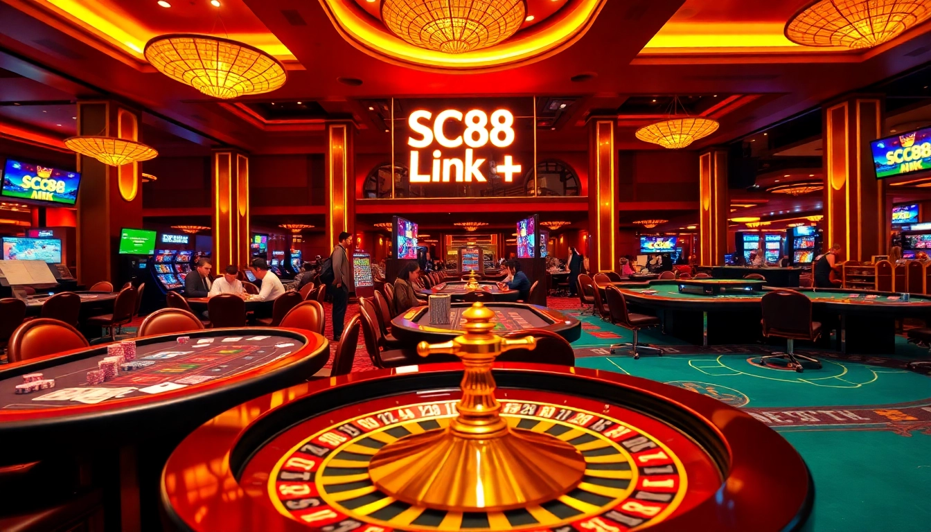 Experience thrilling games at SC88 link with vibrant casino action and excitement.