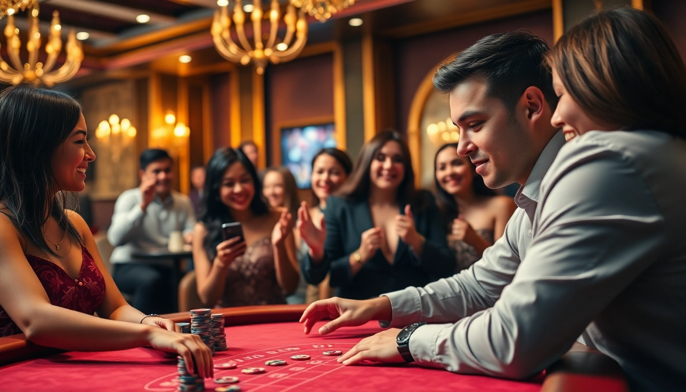 Practicing kiểm soát cảm xúc khi đánh xóc đĩa at a luxurious casino table with vibrant betting chips.