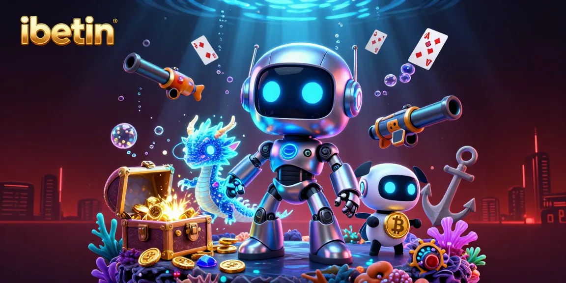 Experience the thrilling world of ibetin with vibrant 3D casino elements and engaging character interactions.