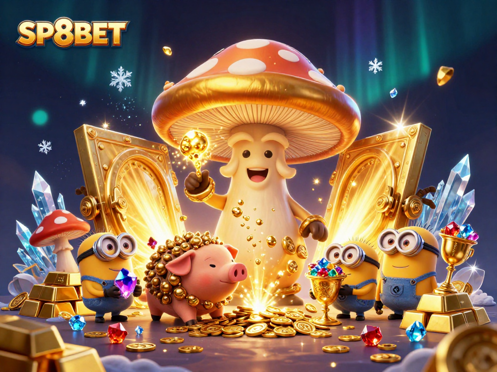 Experience SP8BET with magical treasures in a vibrant casino atmosphere packed with excitement.