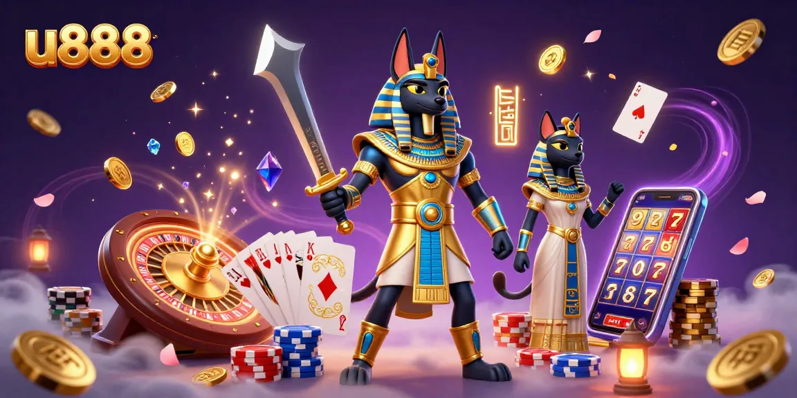 Experience the excitement of u888 with dynamic gaming elements and a vibrant casino scene.