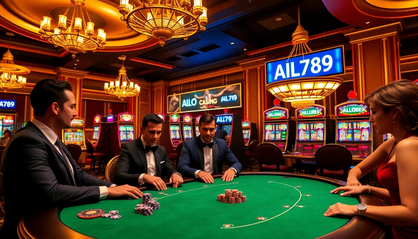 Engagement at an ALo789 poker table showcases high-stakes thrill.