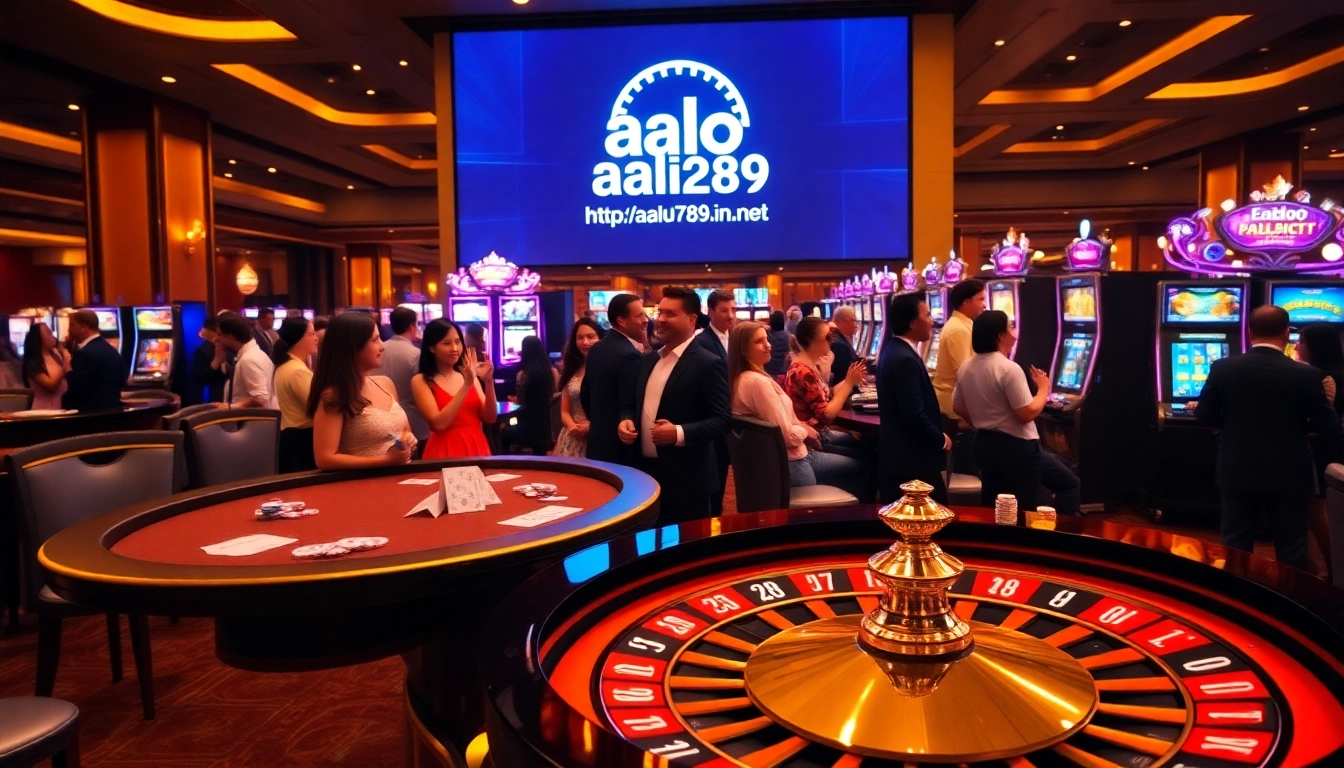 Experience thrilling gameplay at http://aalo789.in.net/ with vibrant casino elements and joyful gamblers.
