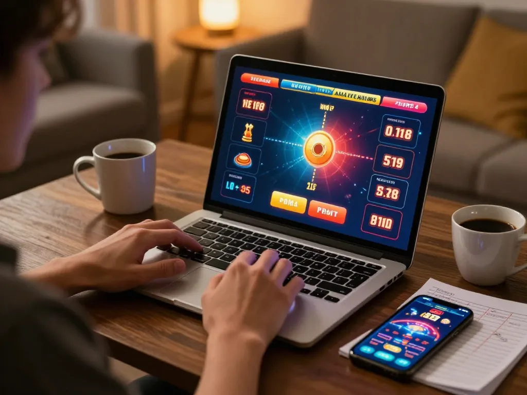 Engaging online casino gaming experience on trang chủ cm88 with strategic notes and vibrant graphics.