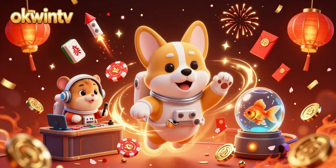 Experience the thrill of gaming at okwintv with an exciting space casino adventure featuring vibrant characters and elements.