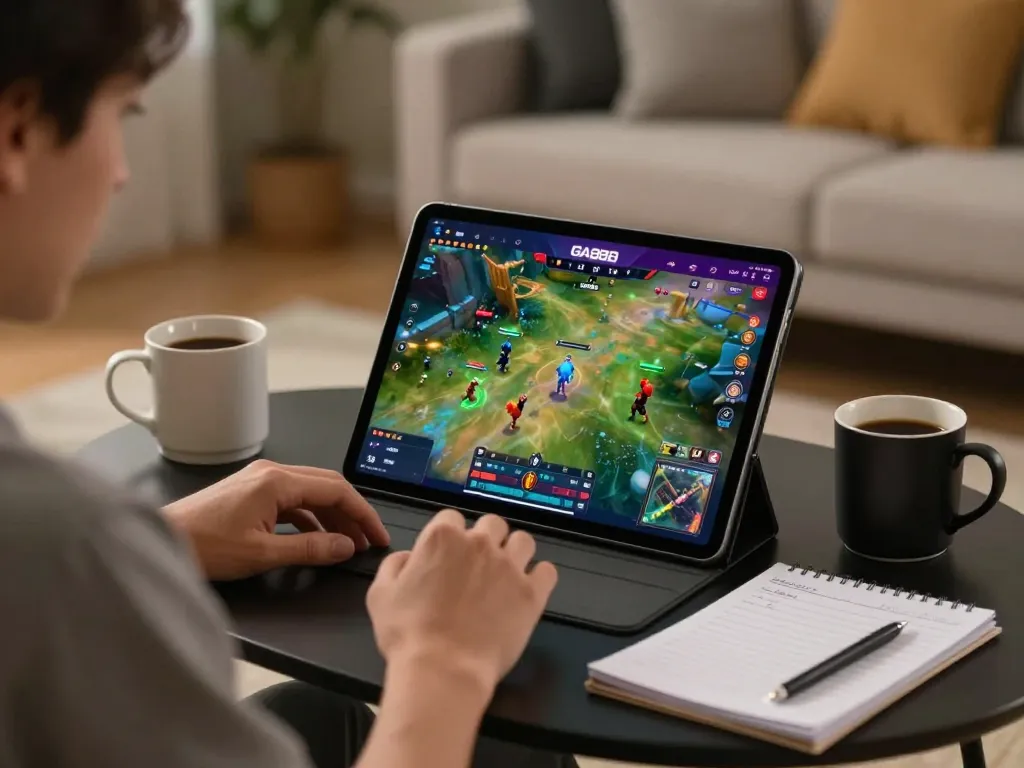 Engaging online chicken fighting gameplay on GA888 app with user celebrating wins