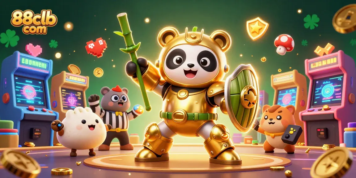 Engage excitingly with 88clb com as players tackle colorful arcade games and casino elements.