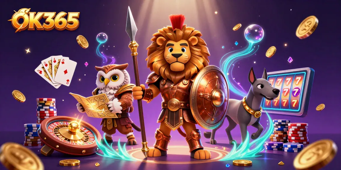 Experience thrilling wins with OK365's vibrant gaming scene featuring lucky 7s and dynamic roulette!