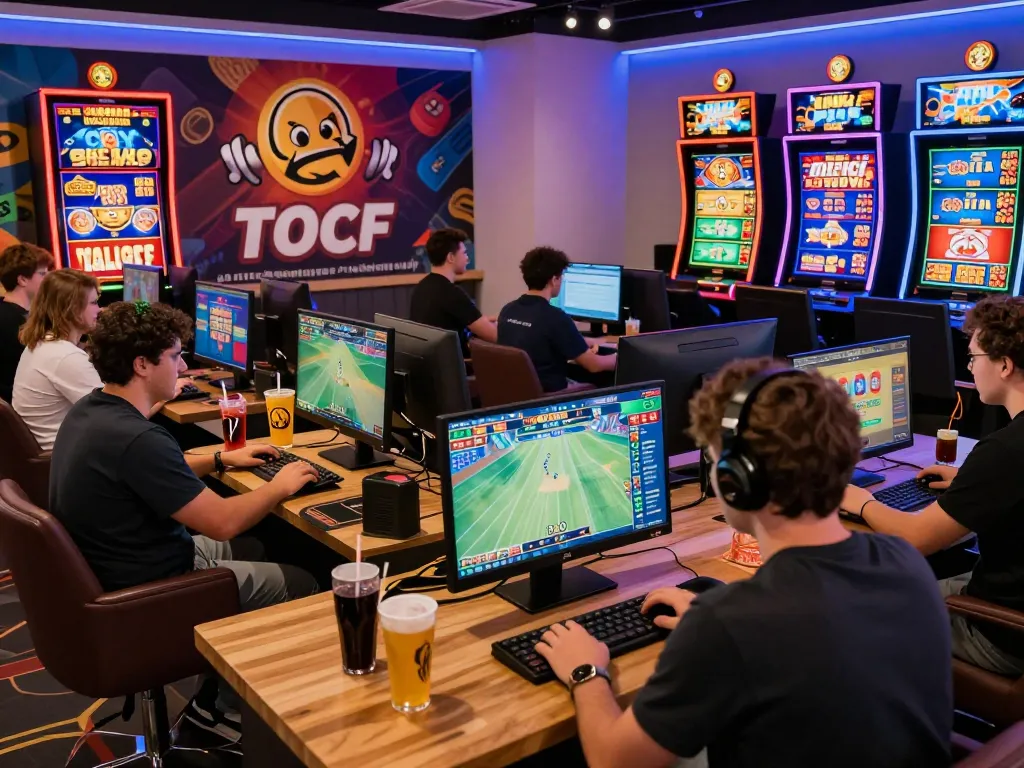 Engaging online betting scene at VAOBET gaming platform with enthusiastic players enjoying sports betting and live casino games.