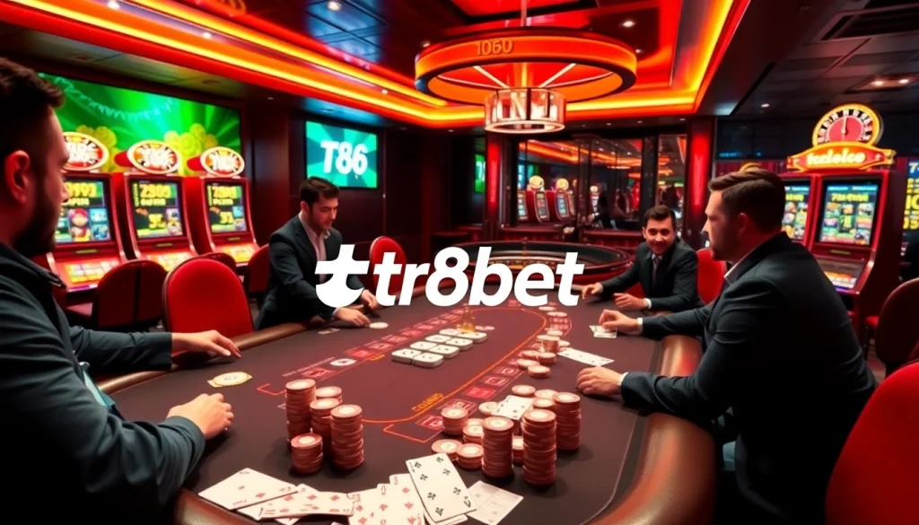 Experience the thrill of tr88 bet with vibrant casino games and engaged players.