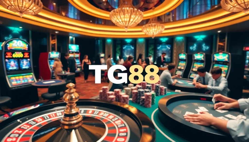 Experience thrilling casino excitement at https://tg88v.com/ with elegant poker games and roulette.