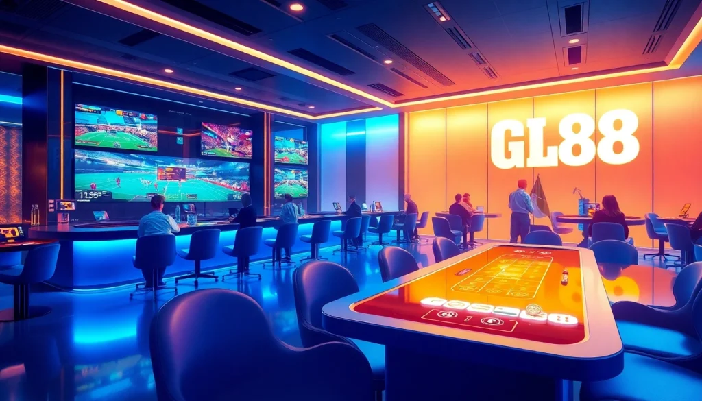 G88 Club gaming portal featuring a modern design and inviting atmosphere, perfect for high-stakes betting.