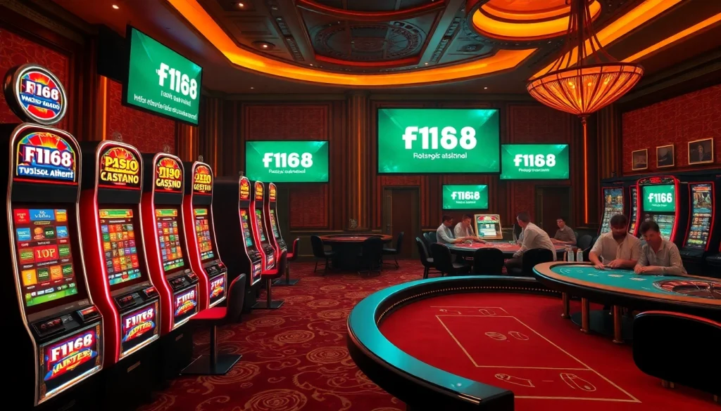 Spin the roulette wheel and play poker at https://f168.sarl/ for thrilling online gambling experiences!